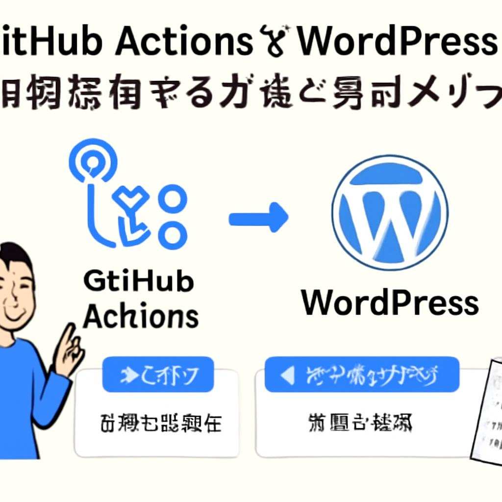 GitHub ActionsでWordPressに自動投稿する方法と実践メリット｜導入手順と注意点も解説